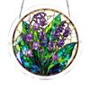 Puzzle in Acrilico Suncatcher Vetro Colorato Ornamento da Appendere alla Finestra Puzzle Fai da Te Pannello Suncatcher per Arredamento Casa Regali per Mamma Amici