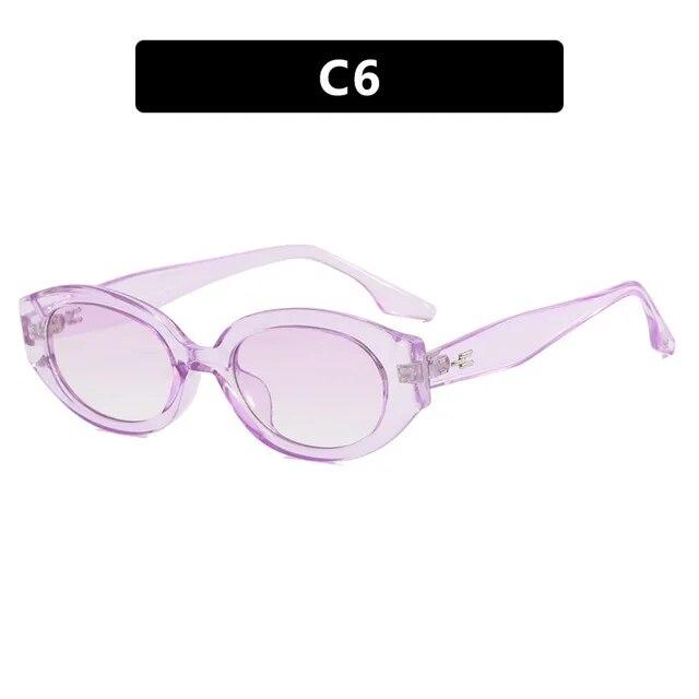 Summer Fashion Small Rectangle Frame Sunglasses for Women Vintage Retro Punk Square Sun Glasses Eyewear Shades UV400 Oculos