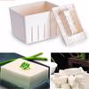 Homemade Tofu Mold Soybean Curd Tofu Making Mold With Cheese Cloth DIY Plastic Press Moulds Kitchen Cooking Tool Set
