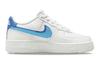 Nike Air Force 1 Low 82 Double Swoosh White Medium Blue GS DQ0359-100