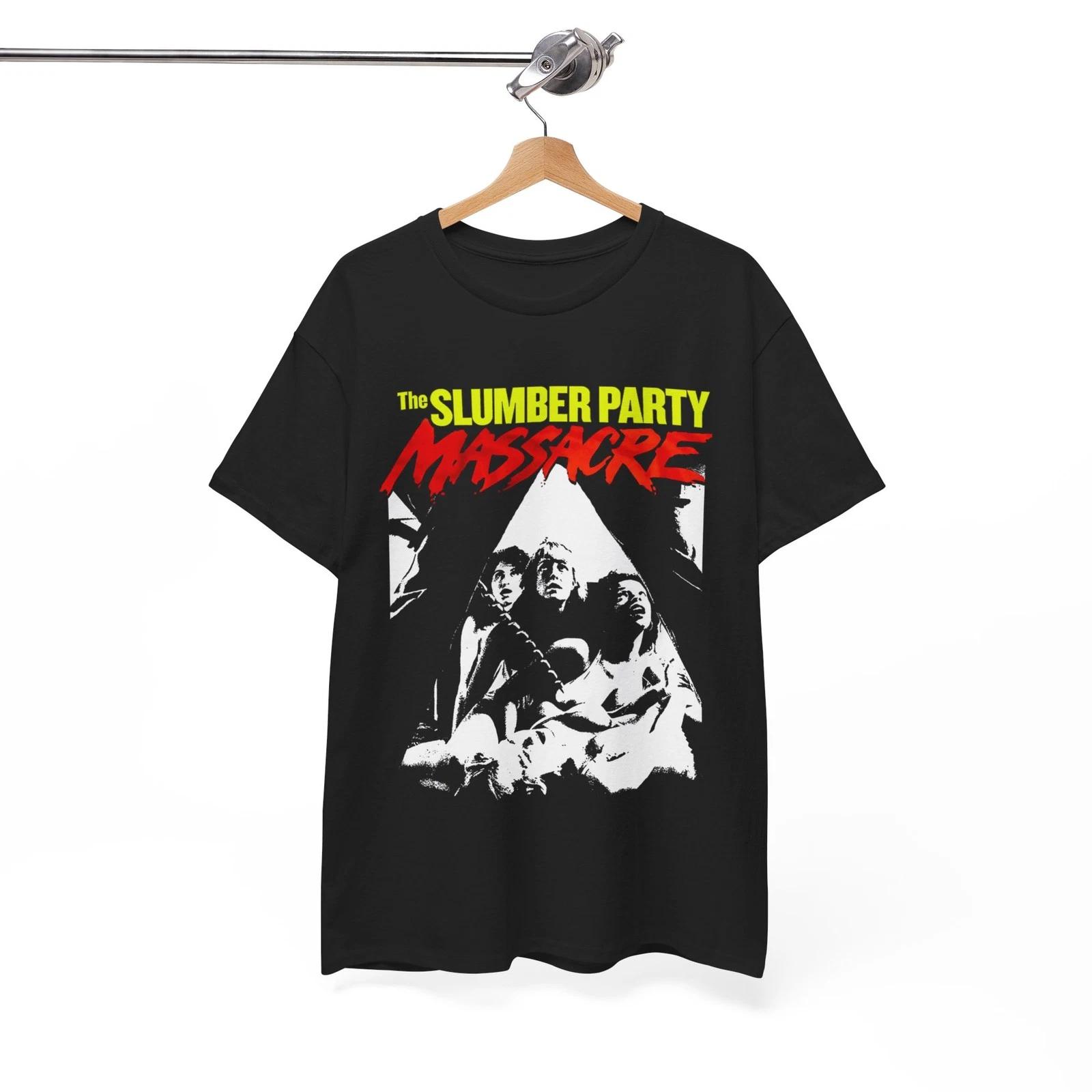 Slumber Party Massacre 1982 T-Shirt, 80 s Horror Tee, Sleepaway Camp, Unisex Tee S