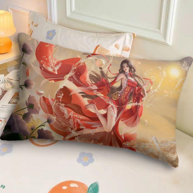 Anime Student Dormitory Room Bedroom Sleeping Pillow Sofa Decorative Cushion