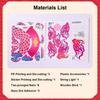 Goldfish Lantern Diy Kit Set 1 Festival Koi Light Material Chinese For Children Handcrafts Pendant Mens Fish Bag Gift Mid-Autumn