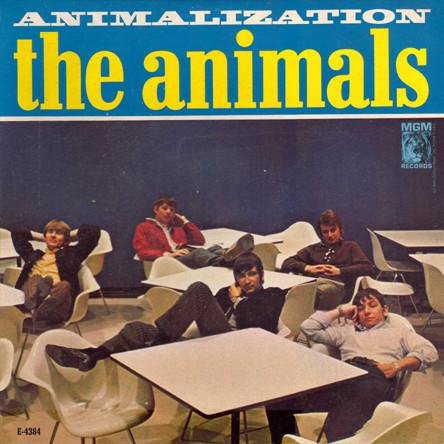 

LP Record ANIMALS - Animalization E4384 MGM 1966 US Rock Used