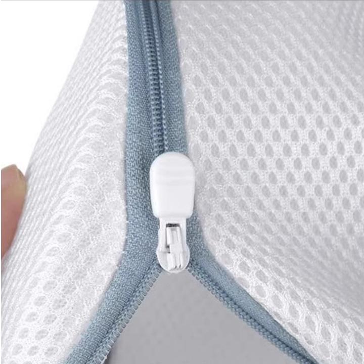 2 bucăți geantă pentru mașină de spălat pantofi, geantă de spălat pantofi uscător ușă plasă pentru încălțăminte pentru delicate dresuri șosete sutiene