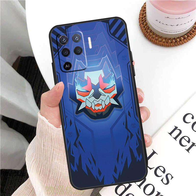 Cartoon Valorant Case For Oppo A98 A58 A78 A18 A38 A60 A80 A40 A77 A57 A17 A74 A54 A94 A96 A76 A16 A15 A5 Pro