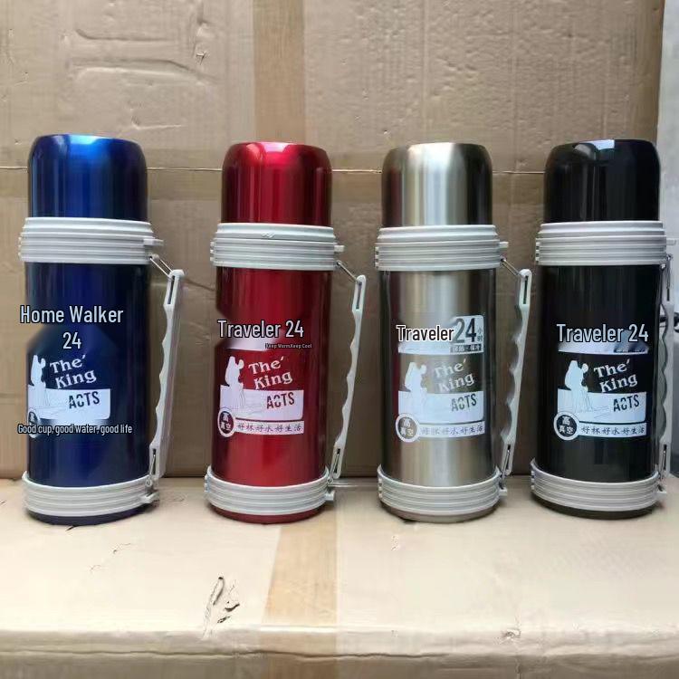 Large Capacity 304 Stainless Steel Vacuum Insulated Travel Thermos