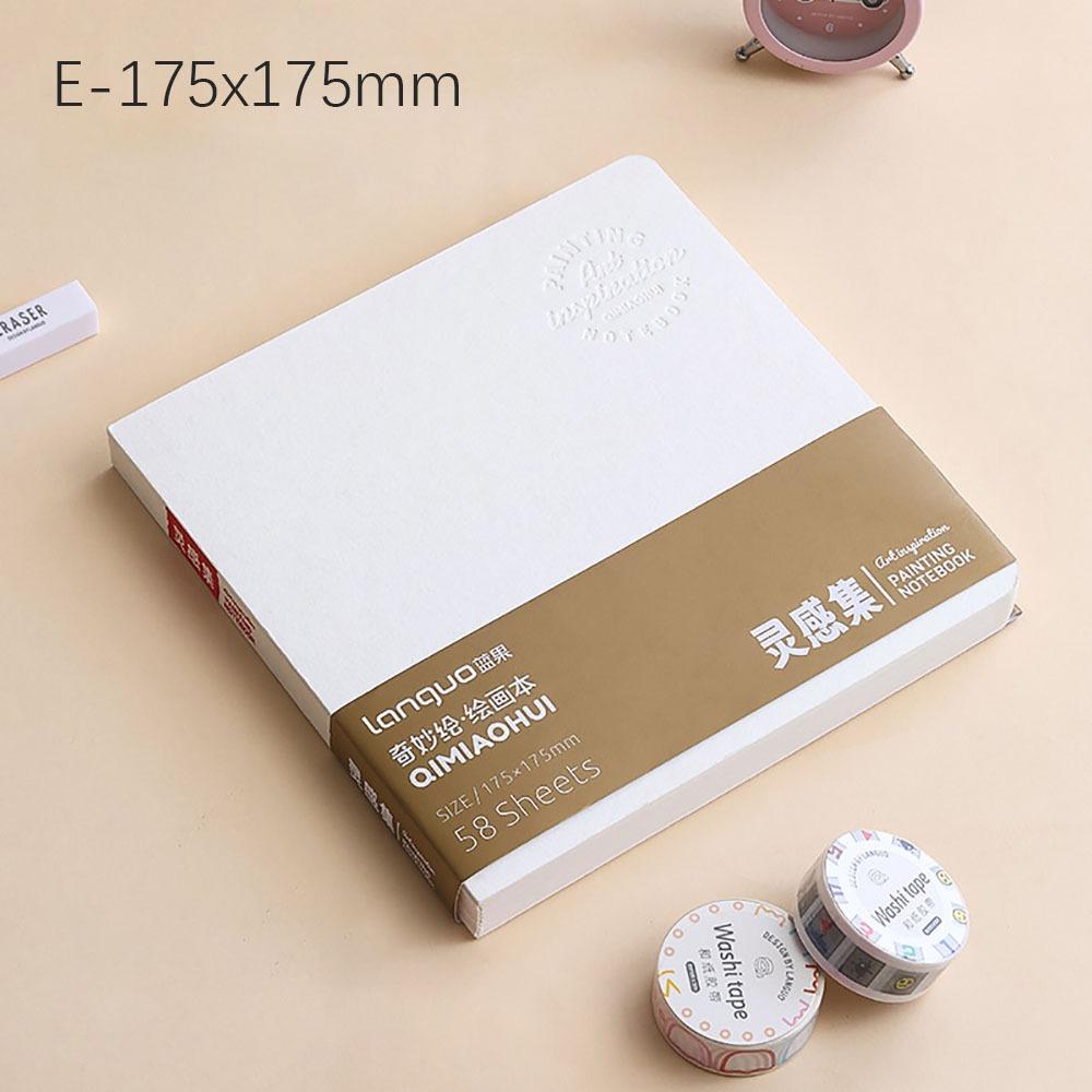 58Sheets Inspiration Record Paint Book Art Supplies Draw Book High-quality Sketchbook