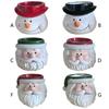 Christmas Flower Pot Succulents Planter Christmas Decorative Flower Pot,Snowman Santa Cartoon Planter Pots Art Decoration