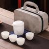 Panda-Themed Jade Tea Set 2024: Cultural Sichuan Travel Set - Perfect for Home, Outdoor Use & Gifts