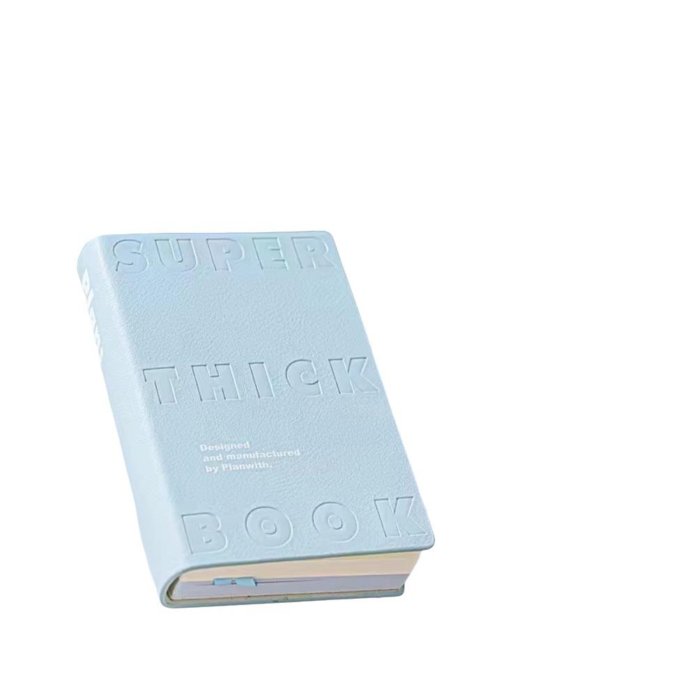 

Blank Color Brick Notebook Thickened Mini Pocket Book Portable Memo Pads High Appearance синій