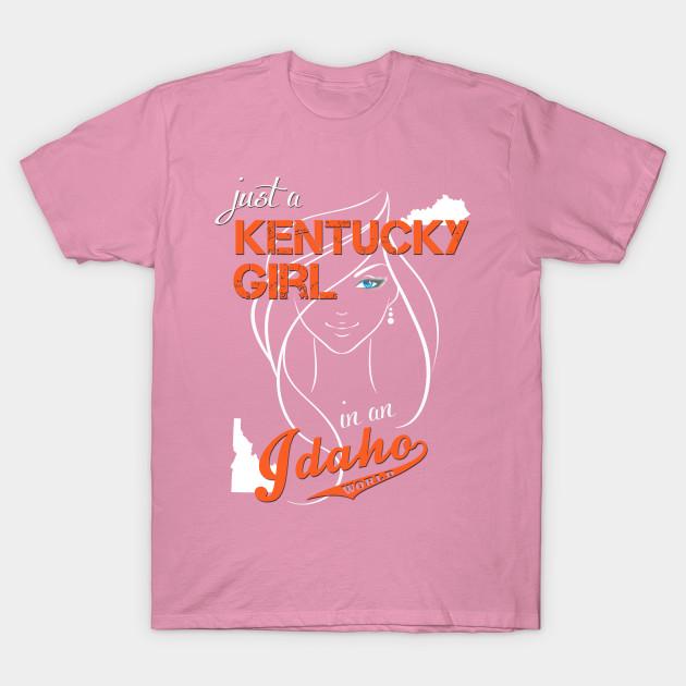 T Shirt Women Kentucky Idaho Harajuku Print Kawaii Tshirt Summer Short Sleeve Female T-Shirt Top Tee