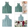 Painting Apron Workshop Durable Multi Functional Cross Back Solid Color for Restaurant