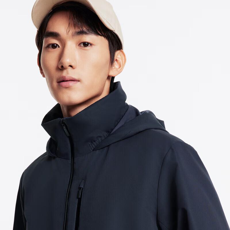 JOEONE Men's Lined Hooded Jacket