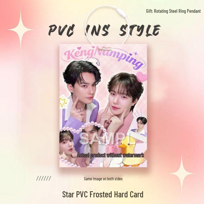 Thai Star Kengnampimg CP Support PVC Card Star Competition Ita Bag Pendant Ornament