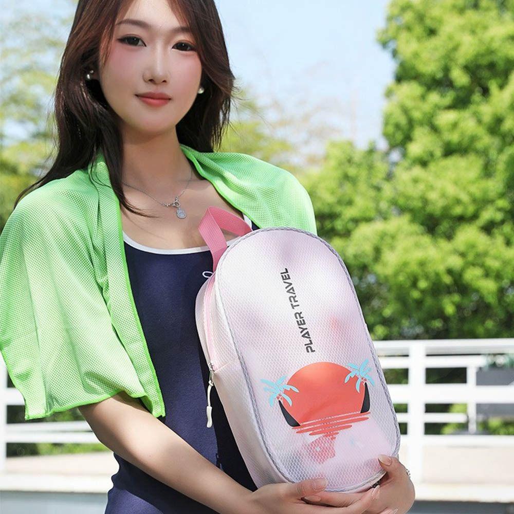 Dry Wet Separation Toiletries Bag Large Capacity Pool Waterproof Storage Bag Swimsuit Bag