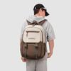 Large Capacity Workwear Backpack for Men and Women High School and College Students Double Shoulder Bag Waterproof