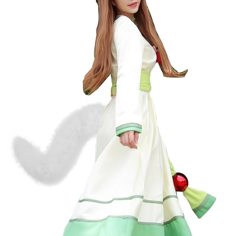 Adjustable Lolitas Faux Furs Tail for Cosplay Halloween Party Costume Anime Prop
