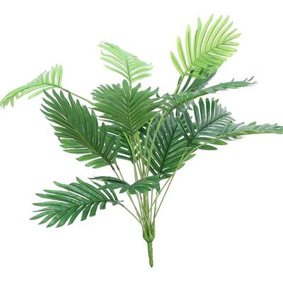 60CM Künstliche Palme Tropische Kunstpflanze Grüne Plastik-Palmblatt-Zweige Geeignet für Heim-Gartendekor Foto-Requisiten
