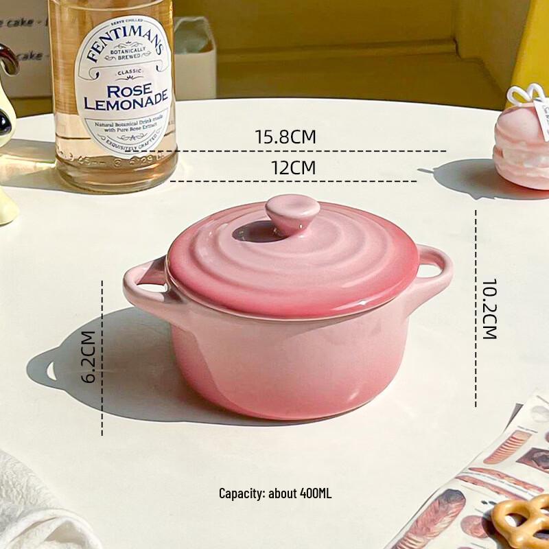 De ou Starlight Color-Changing Ceramic Soup Stew Pot Set
