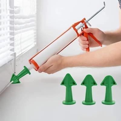 Silicone Caulking Nozzle Set: Seam Filler for Windows & Doors