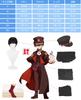 Cosplay Cosplay Kostüm HZ [NOKIJP] Hanako-kun aus Toilet-Bound Kostüm, Hanako-kun Uniform, Hanako-kun aus Toilet-Bound (Hanako-kun, M)