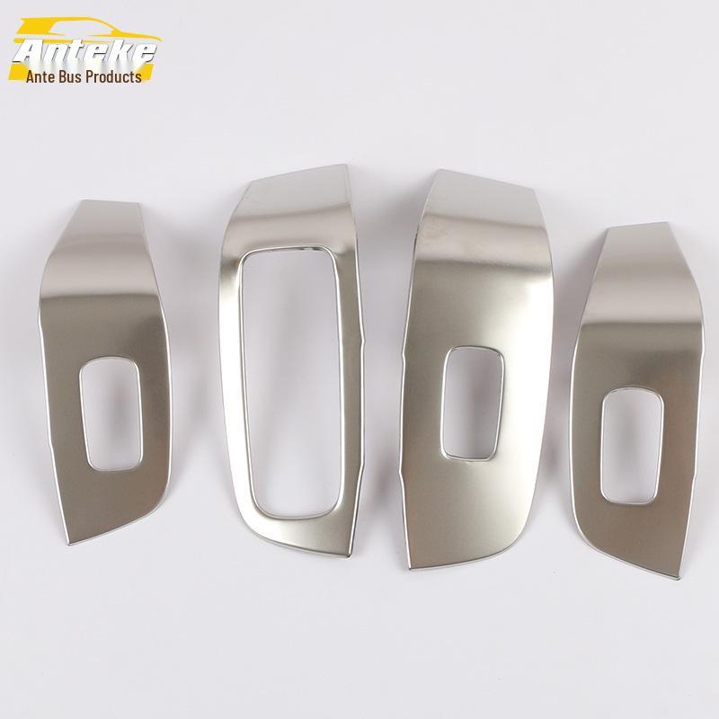 

19 RX5MAX Glass Lift Ring & Window Switch Armrest Decoration Frame