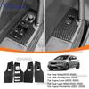 For Seat Leon MK4/Cupra Leon/Cupra Formentor 2020-2026 /lbiza/Arona 2022-2026 Carbon Fiber Pattern Windows Control Panel Sticker