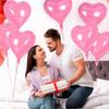 12Pcs Inflatable Heart Foil Balloons 18 Inch Valentine's Day Balloon  Birthday Party