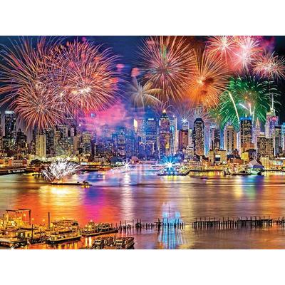 Full 5D Diy Diamond Painting City Fireworks Diamond Embroidery Full Lay Cross Stitch Home Decor Handmade Gift
