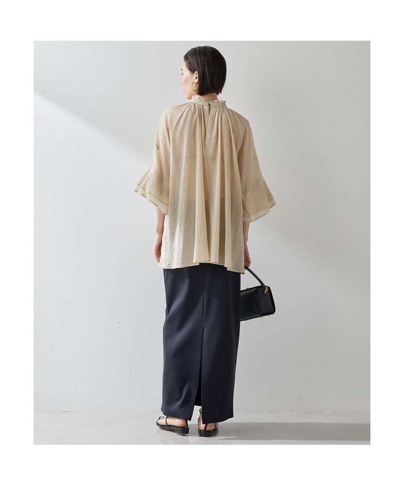 Whim Gazette Jersey Long Skirt Size Black I-Line (WGZ1041501A0002), S,