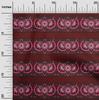 oneOone Cotton Flex Fabric Geometric|Leaves & Floral Block Printed Fabric 1 Yard 40 Inch