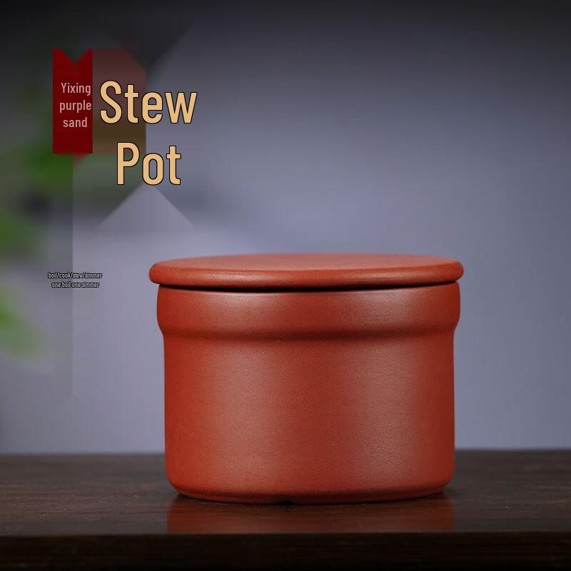 Ceramic Double Boiler Stew Pot