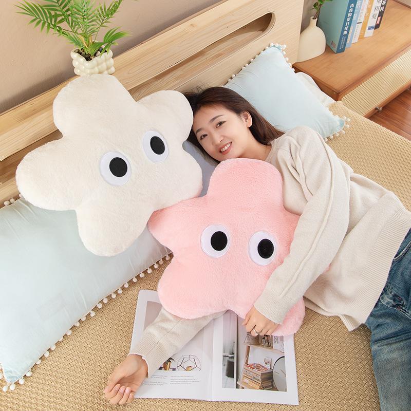 Cute Doll Star Plush Throw Pillow Sofa Cushion Creative Ornament Bay Window Decoration Doll Birthday Gift