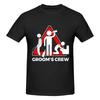 1 Piece Groomsunisex Funny Graphic 100 Cotton Tshirt Bachelor Party Tees Tops For Unisex