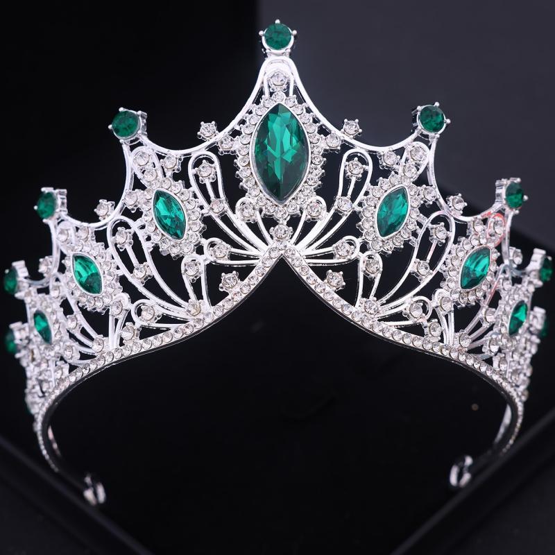 Baroque Crystal Tiaras and Crowns Headband for Women Party Bridal Wedding Hair Accessories Jewelry Crown Tiara Headband Gift