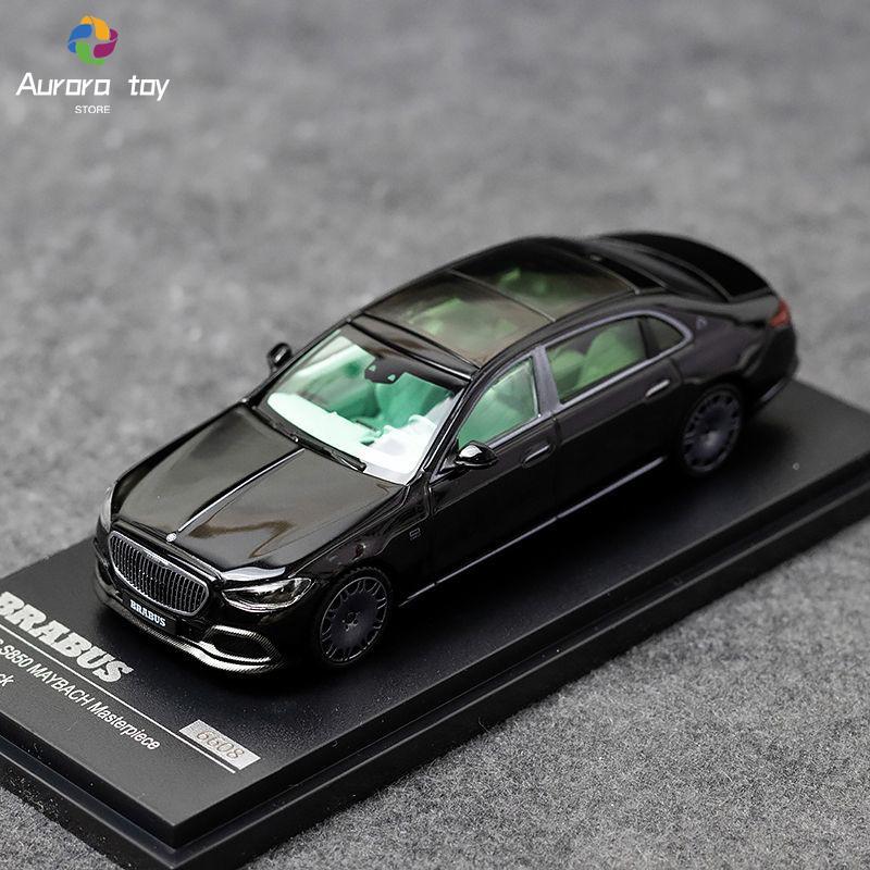 Fast Real Auto Modell 1/64 Benz Brabus S850 Serie Meisterwerk Legierung Modell Simulations Display Autos Modell Junge Individuelles Spielzeug Geschenk