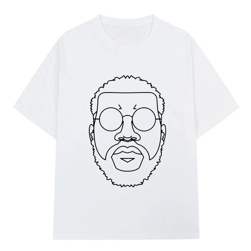 2026 Cotton Casual Tshirts Rapper Damso Beyah Graphic Tshirt Fashion Hip Hop Oversized Short Sleeve T Shirt Unisex Women Clothing