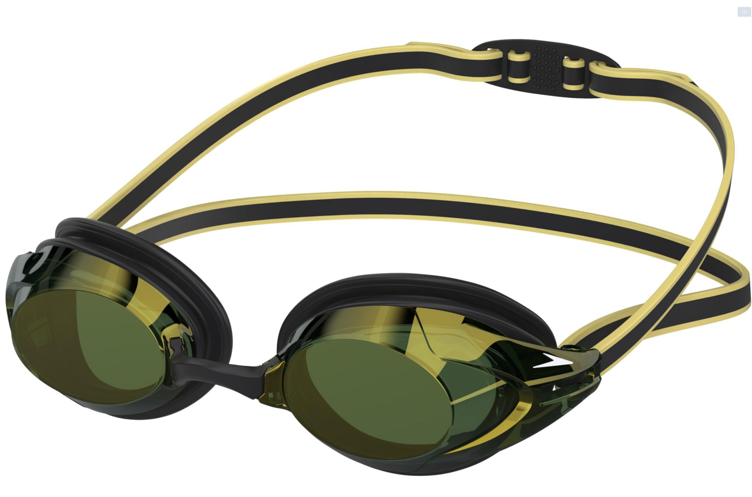 

Speedo Vanquisher Mirrored 3.0 Goggles, Unisex, Black/Gold