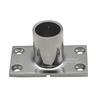 22mm 25mm 30mm 32mm 90 Degree Square Handrail Rail Bases Marine Boat Yacht Rail Mounting Brackets 316 Stainless Steel