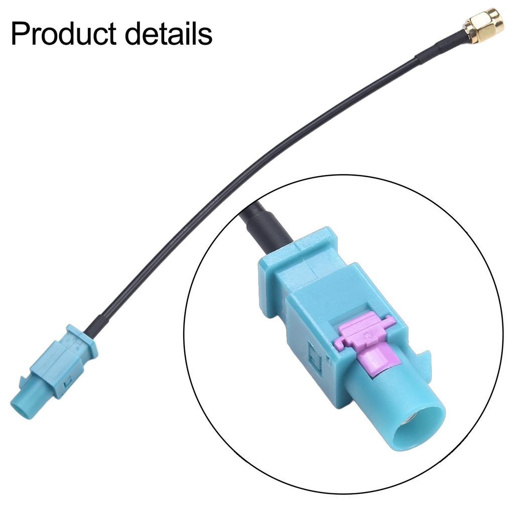 Direct Installation Male To Male Cable for GSM GPS DAB 6 Inch Length