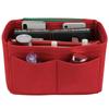 Women's Cross-Body Felt Makeup & Storage Bag