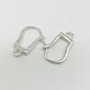 Yansheng S925 Sterling Silber Ohrhaken und Ohrstecker für DIY Schmuck