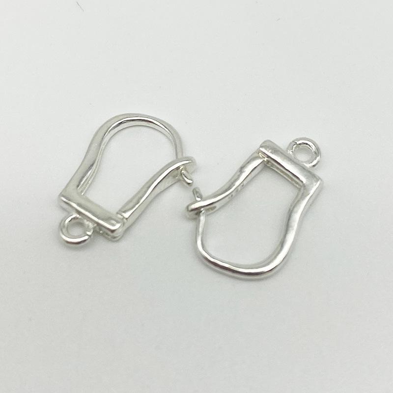 Yansheng S925 Sterling Silber Ohrhaken und Ohrstecker für DIY Schmuck