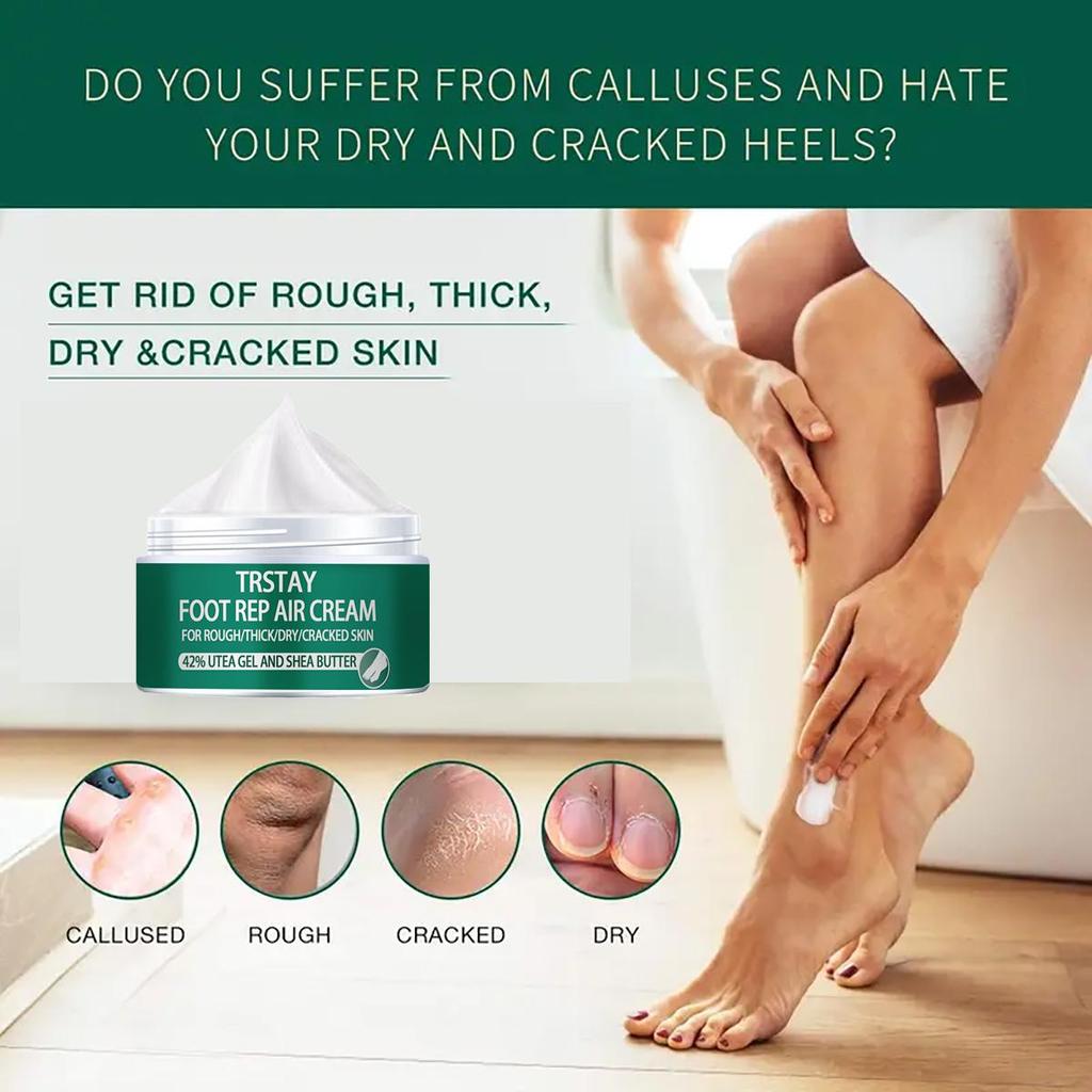 Obnovující krém na nohy, který rozjasňuje tón pleti, hydratuje, zesvětluje matnost a zpevňuje pokožku