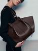 Damen-Einschulter-Handtasche, hochwertige große PU-Leder-Achselhöhlen-Tote-Bag, Flügeltasche