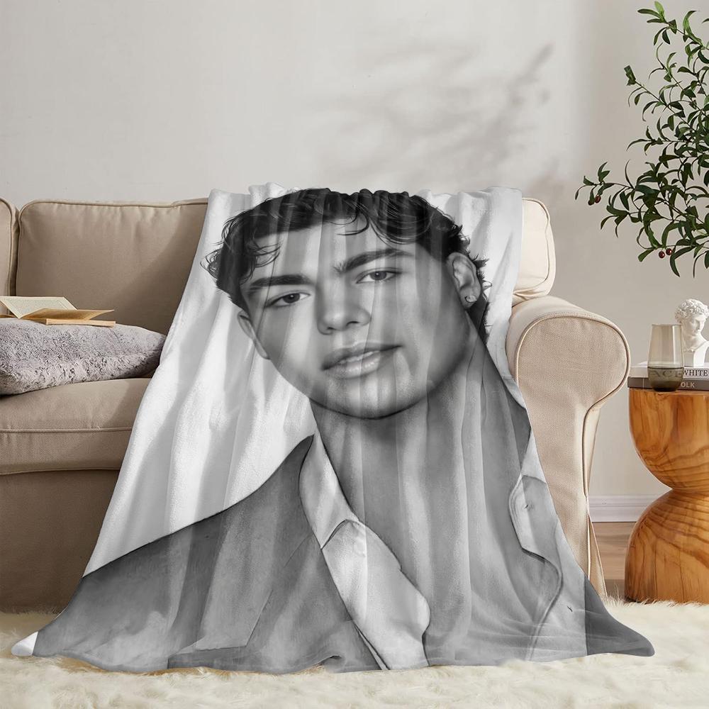 GUOYU Blanket Love Mmalachi Barton  Throw Soft Flannel Throw Summer Blanket Lightweight Cozy Nap Blanket for Sofa Bed Travel