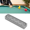5 Holes Cue Tip Storage Box Aluminium Alloy Tip Storage Container  Pool Cues Supplies