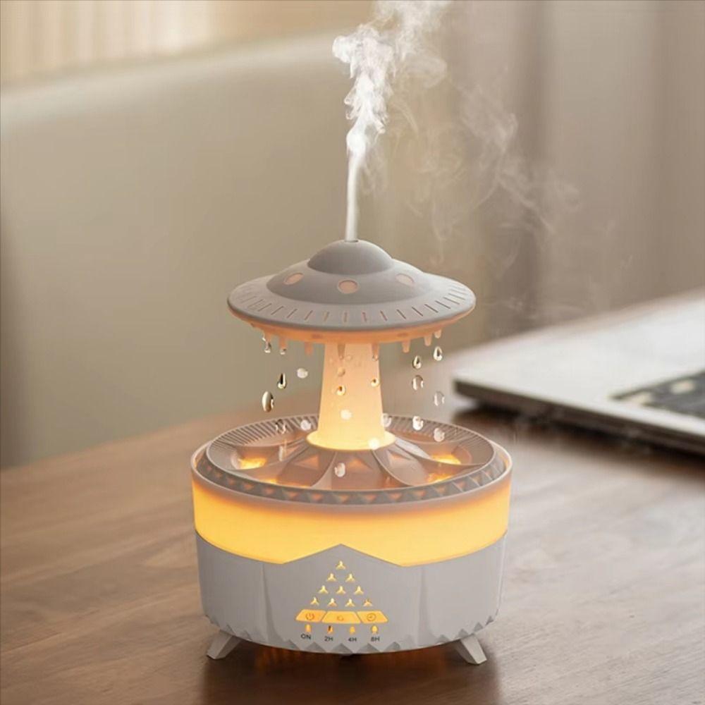 360ml Aroma Air Humidifier Colorful Light Essential Oil Diffuser Mini Aromatherapy Machine  Office