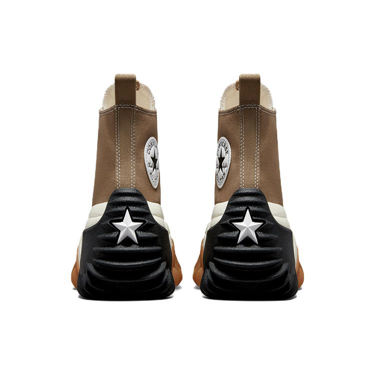 Converse Run Star Motion High Sand Dune Unisex Sneakers Brown Black A00851C